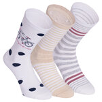 Damensocken Baumwolle Fahrrad Botanik Muster Motive Mix - 58