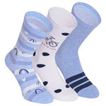 Damensocken Baumwolle Fahrrad Botanik Muster Motive Mix - 13