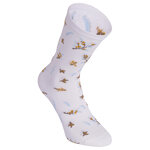 Damensocken Baumwolle Fahrrad Botanik Muster Motive Mix - 47
