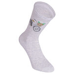 Damensocken Baumwolle Fahrrad Botanik Muster Motive Mix - 40