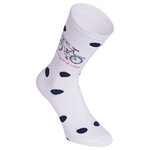 Damensocken Baumwolle Fahrrad Botanik Muster Motive Mix - 21