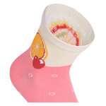 Damen Kurzsocken Baumwolle Früchte-Cocktails bunter mix - 3