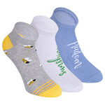 Damen Sneakersocken Motiv Blumenwiese Baumwolle bunter mix - 35