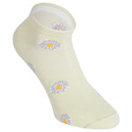Damen Sneakersocken Motiv Blumenwiese Baumwolle bunter mix - 16