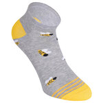 Damen Sneakersocken Motiv Blumenwiese Baumwolle bunter mix - 12