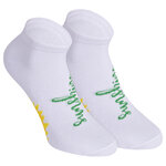 Damen Sneakersocken Motiv Blumenwiese Baumwolle bunter mix - 11