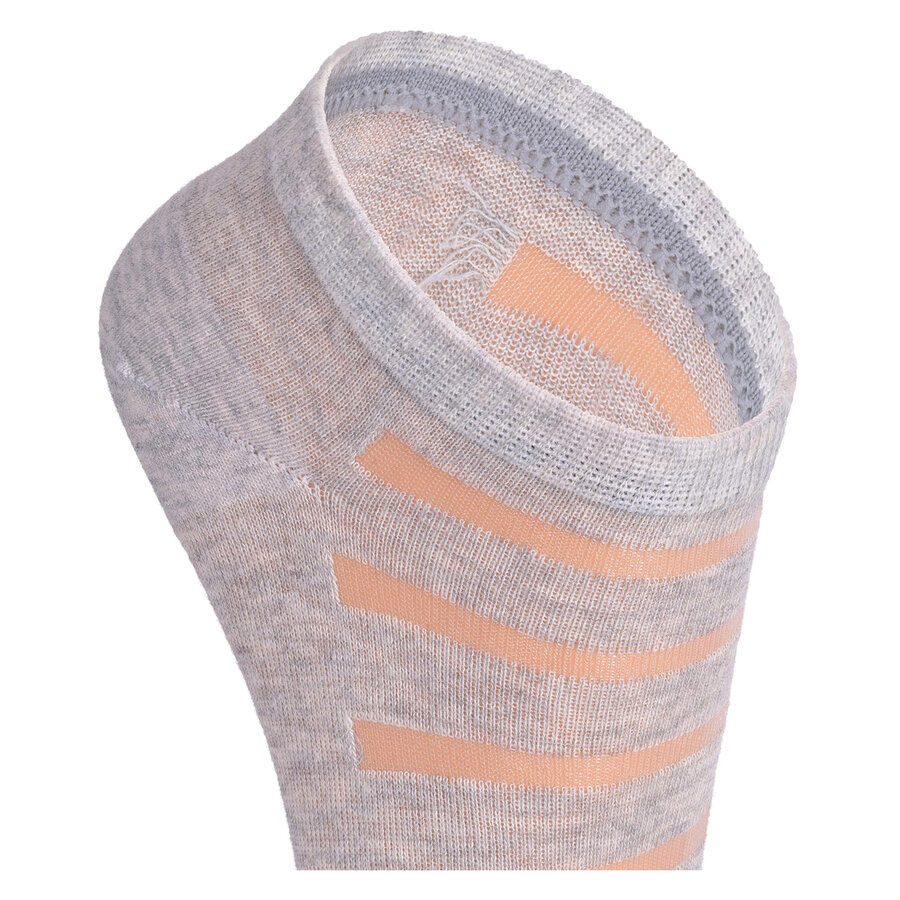 Damen Sneakersocken Transparent-Look Baumwolle - 26