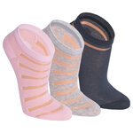 Damen Sneakersocken Transparent-Look Baumwolle - 33