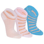 Damen Sneakersocken Transparent-Look Baumwolle - 32