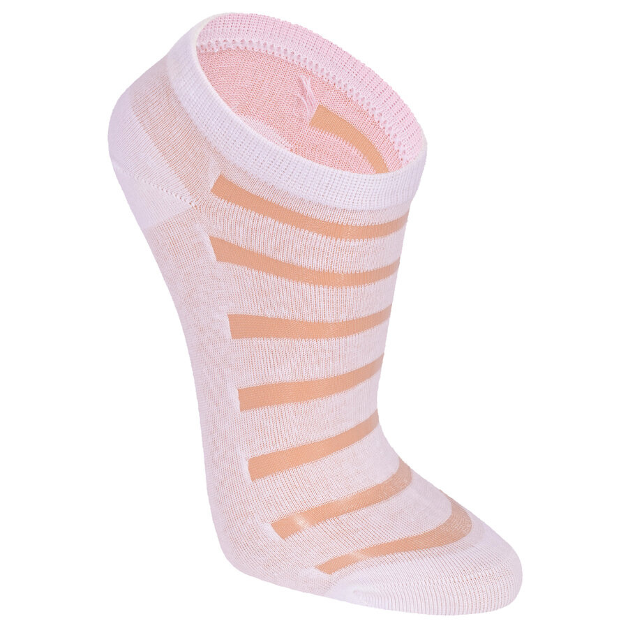 Damen Sneakersocken Transparent-Look Baumwolle - 16