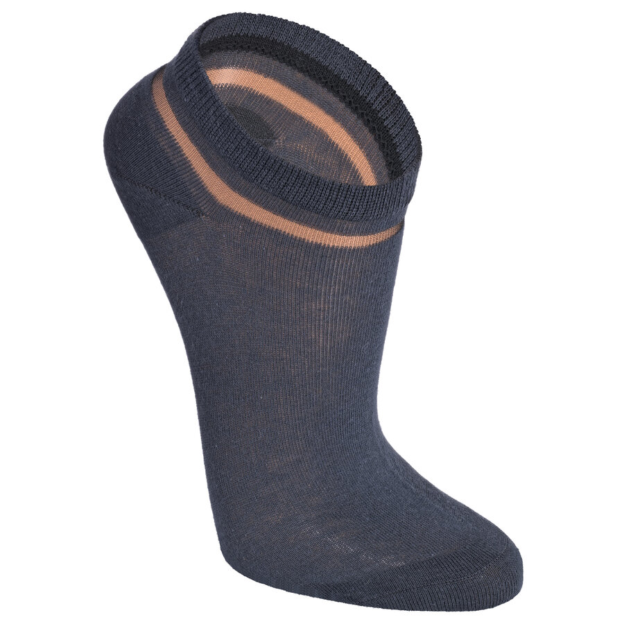 Damen Sneakersocken Transparent-Look Baumwolle - 20