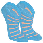 Damen Sneakersocken Transparent-Look Baumwolle - 11