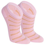 Damen Sneakersocken Transparent-Look Baumwolle - 30