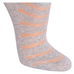 Damen Sneakersocken Transparent-Look Baumwolle - 27