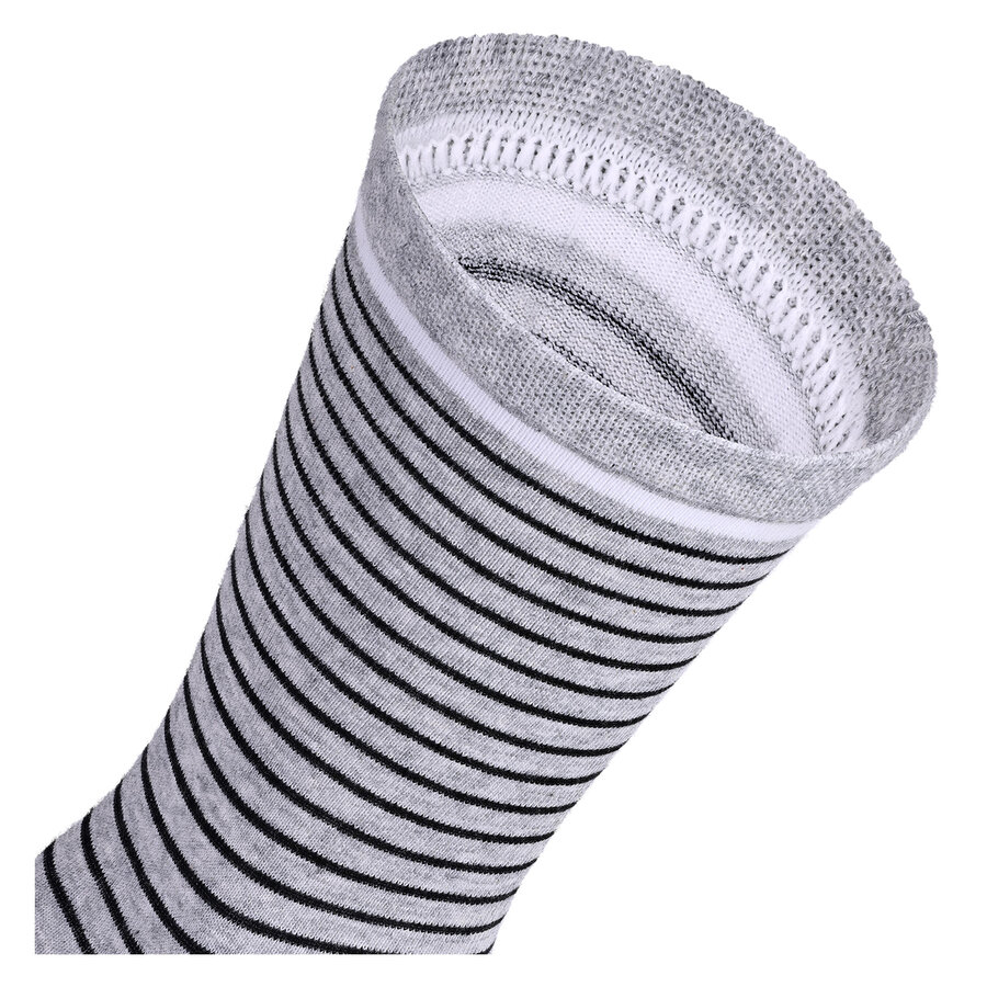 Damensocken Baumwolle Ringel-Mix - 31
