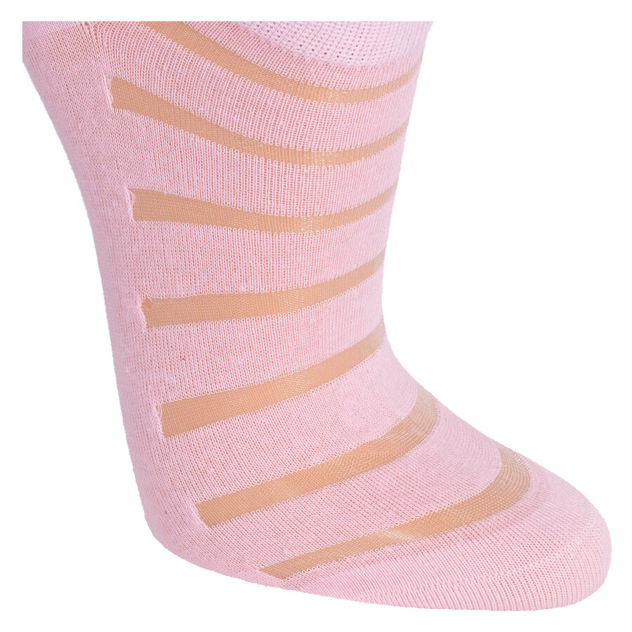 Damen Sneakersocken Transparent-Look Baumwolle - 31