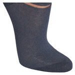 Damen Sneakersocken Transparent-Look Baumwolle - 22
