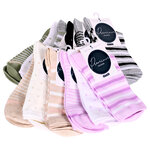 Damensocken Baumwolle Ringel-Mix - 11