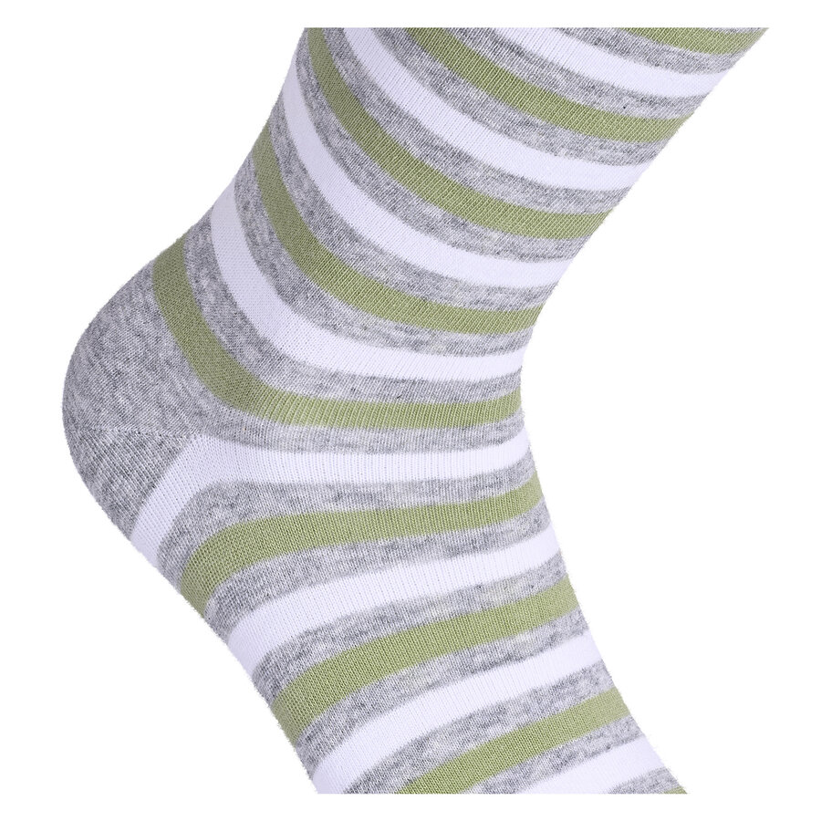 Damensocken Baumwolle Ringel-Mix - 7
