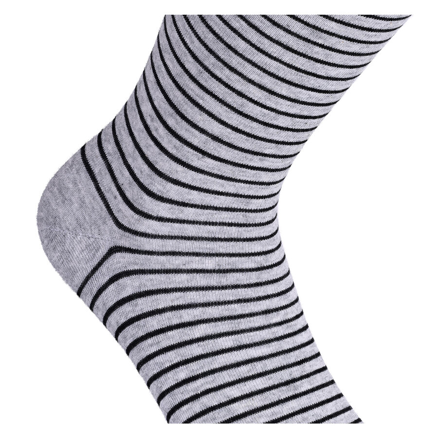 Damensocken Baumwolle Ringel-Mix - 4