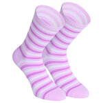 Damensocken Baumwolle Ringel-Mix - 22