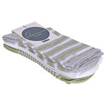 Damensocken Baumwolle Ringel-Mix - 10
