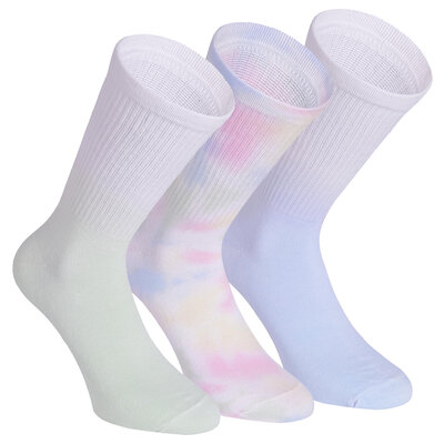 Damen Tennissocken Baumwolle Batik-Mix