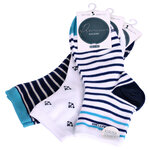 Damen Kurzsocken Baumwolle Maritim Look - 21