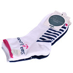 Damen Kurzsocken Baumwolle Maritim Look - 22