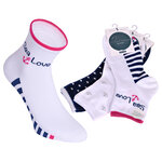 Damen Kurzsocken Baumwolle Maritim Look - 20