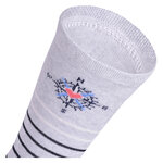 Damensocken Baumwolle Ringel-Mix Maritim Look - 3