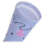 Damensocken Baumwolle Ringel-Mix Maritim Look - 7