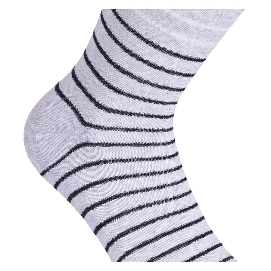 Damensocken Baumwolle Ringel-Mix Maritim Look - 5
