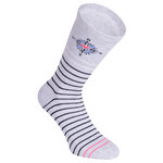 Damensocken Baumwolle Ringel-Mix Maritim Look - 23