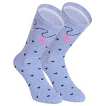 Damensocken Baumwolle Ringel-Mix Maritim Look - 8