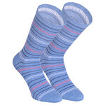 Damensocken Baumwolle Ringel-Mix Maritim Look - 13