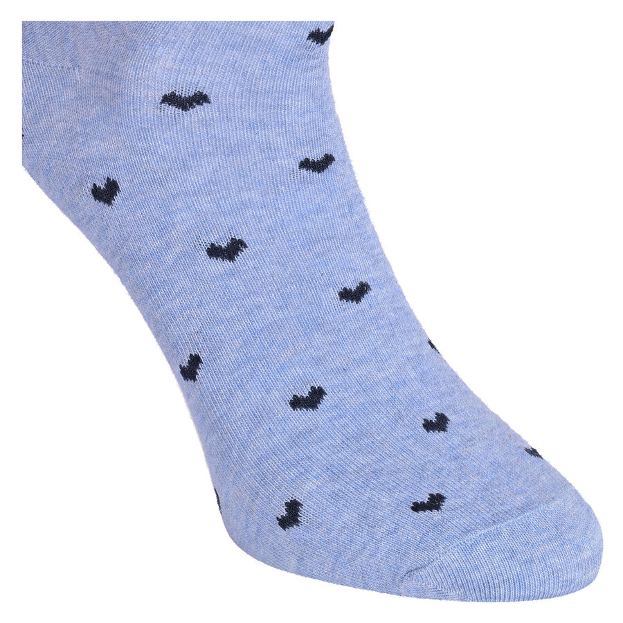 Damensocken Baumwolle Ringel-Mix Maritim Look - 10