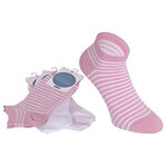 Damen Kurzsocken Baumwolle Ringel Style - 19