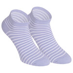 Damen Kurzsocken Baumwolle Ringel Style - 14