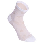 Damen Kurzsocken Baumwolle Romantic Jaquard Blumen Design - 10