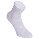 Damen Kurzsocken Baumwolle Romantic Jaquard Blumen Design - 7