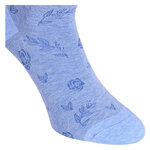 Damen Kurzsocken Baumwolle Romantic Jaquard Blumen Design - 16
