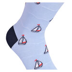 Bambus Damensocken Ahoi Anker Maritim Look bunt - 26