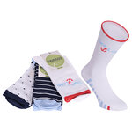 Bambus Damensocken Ahoi Anker Maritim Look bunt - 6
