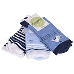 Bambus Damensocken Ahoi Anker Maritim Look bunt - 5