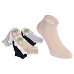 Bambus Damen Sneakersocken uni-mix - 11