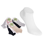 Bambus Damen Sneakersocken uni-mix - 13