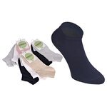 Bambus Damen Sneakersocken uni-mix - 14