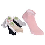 Bambus Damen Sneakersocken uni-mix - 12