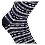 Damensocken Baumwolle Muster-Mix - 21